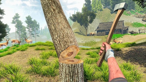 Woodcraft - Survival Island Android